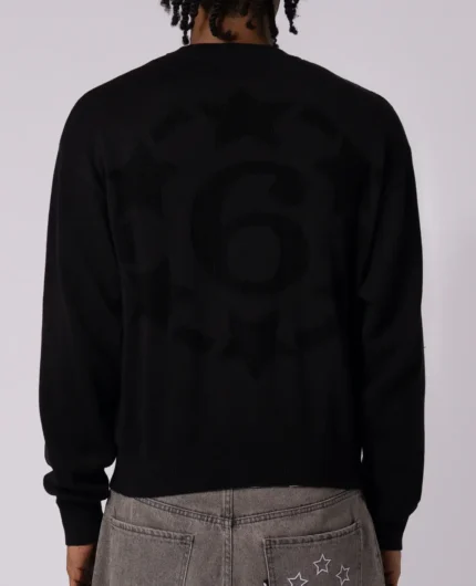 DivinbyDivin Noir 6Snow Cross Knit (2)