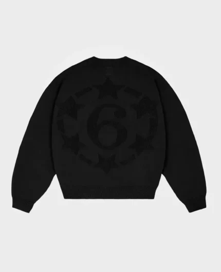 DivinbyDivin Noir 6Snow Cross Knit