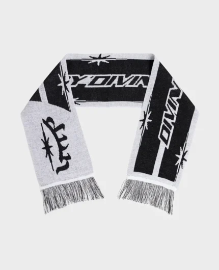 Écharpe de rallye noire DivinByDivin Fabriquée en Tourcoing