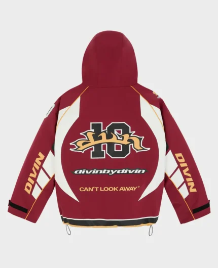 Gilet de neige rouge DivinByDivin 6 (2)