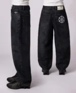 Jean camouflage noir DivinByDivin 6Snow (2)