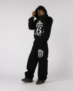 Pantalon de jogging DivinByDivin noir 6 étoiles (4)