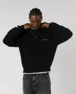 Pull rayé noir DivinByDivin (2)