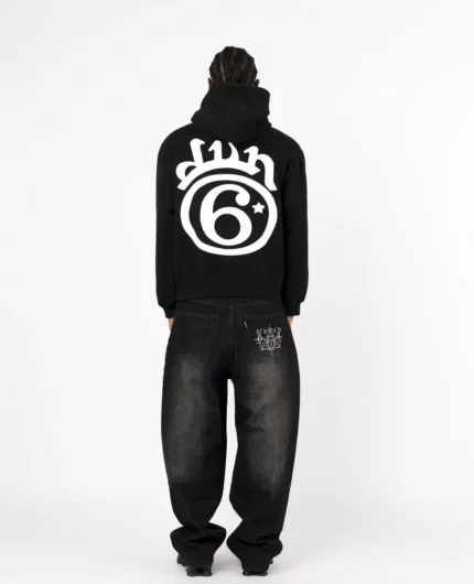 Sweat à capuche DivinByDivin Dark 6Stars (2)