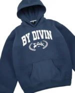 Sweat à capuche bleu DivinbyDivin Dropout (2)