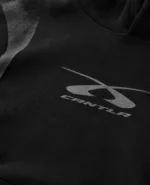 Sweat à capuche noir DivinByDivin Rally (3)