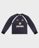 Divin By Divin Black Animals Jersey Longsleeves
