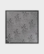 Divin By Divin Écharpe grise à motif tigre pour femme (2)