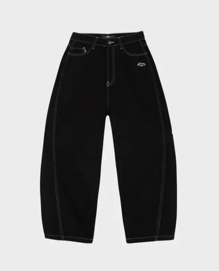 Divin By Divin Jean classique noir pour femme (2)