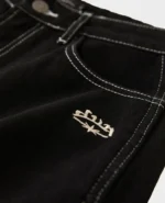 Divin By Divin Jean classique noir pour femme (4)
