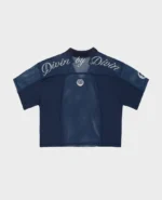 Divin By Divin T shirt bleu en maille pour femme (2)