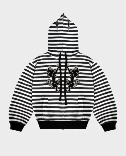 Divin By Divin Veste zippée Stripes Feral (2)