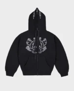 Divin By Divin Veste zippée intégrale Black Feral (2)