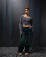 Divin By Divin Women Grey Battle Top (3)