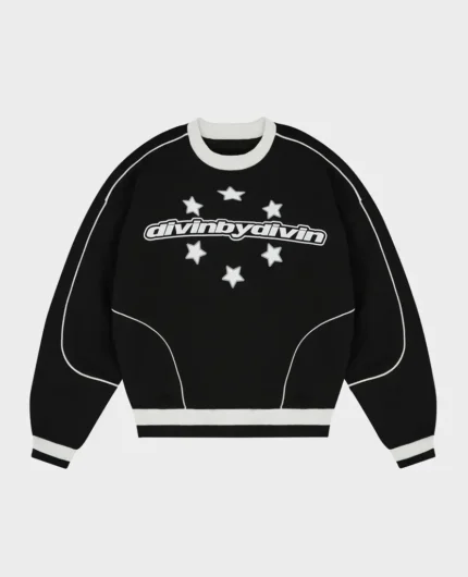 Sweat shirt à col rond Divin By Divin Desert Black 6Snow